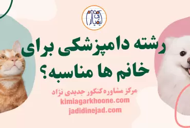 رشته دامپزشکی برای خانم ها